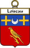 French Coat of Arms Badge for Loiseau or Loyseau