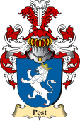 v.23 Coat of Family Arms from Germany for Post