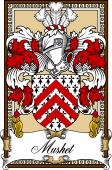 Scottish Coat of Arms Bookplate for Mushet