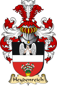 v.23 Coat of Family Arms from Germany for Heydenreich