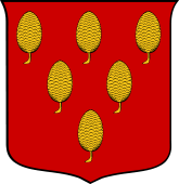 Italian Family Shield for Pinelli