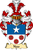 v.23 Coat of Family Arms from Germany for Nau