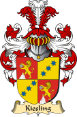 v.23 Coat of Family Arms from Germany for Kiesling