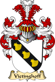 v.23 Coat of Family Arms from Germany for Vietinghoff