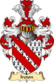 English Coat of Arms (v.23) for the family Ireton