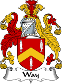 English Coat of Arms for the family Way