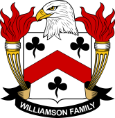 Coat of arms used by the Williamson family in the United States of America