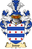 English Coat of Arms (v.23) for the family Jessop