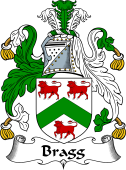 English Coat of Arms for Bragg