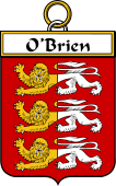 Irish Badge for Brien or O'Brien