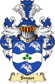 Irish Family Coat of Arms (v.23) for Swan