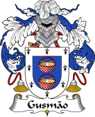 Portuguese Coat of Arms for Gusmão