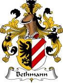 German Wappen Coat of Arms for Bethmann