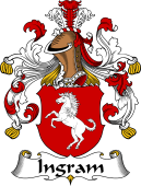 German Wappen Coat of Arms for Ingram