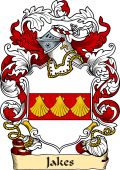 English or Welsh Family Coat of Arms (v.23) for Jakes (Leicestershire)