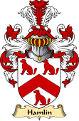 Irish Family Coat of Arms (v.23) for Hamlin