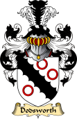 English Coat of Arms (v.23) for the family Dodsworth