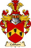 English Coat of Arms (v.23) for the family Cobham