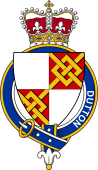 Families of Britain Coat of Arms Badge for: Dutton (England)