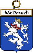 Irish Badge for McDowell