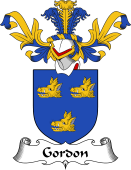 Coat of Arms from Scotland for Gordon