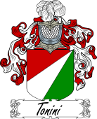 Araldica Italiana Italian Coat of Arms for Tonini