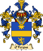 Irish Family Coat of Arms (v.25) O'Fergus or Ferris