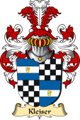 v.23 Coat of Family Arms from Germany for Kleiser