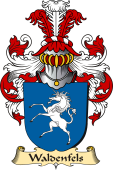 v.23 Coat of Family Arms from Germany for Waldenfels