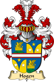 v.23 Coat of Family Arms from Germany for Hogen