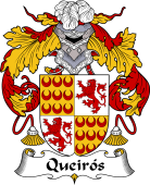 Portuguese Coat of Arms for Queirós or Queiroz