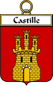 French Coat of Arms Badge for Castille
