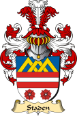 v.23 Coat of Family Arms from Germany for Staden