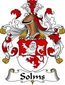 German Wappen Coat of Arms for Solms