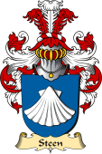v.23 Coat of Family Arms from Germany for Steen