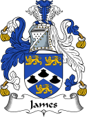 English Coat of Arms for the family James II