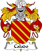 Portuguese Coat of Arms for Calado