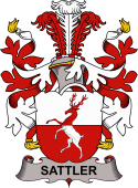 Norwegian Coat of Arms for Sattler