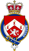 Families of Britain Coat of Arms Badge for: Meehan or O'Meehan (Ireland)