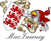 Sept (Clan) Coat of Arms from Ireland for MacInerney
