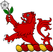 Family crest from Ireland for Dunbar (Ulster)