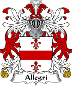 Italian Coat of Arms for Allegri