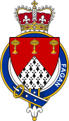 Families of Britain Coat of Arms Badge for: Fagan (Ireland)