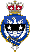 Families of Britain Coat of Arms Badge for: Barr (Scotland)