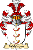v.23 Coat of Family Arms from Germany for Walsleben
