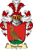 v.23 Coat of Family Arms from Germany for Vogelius