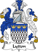 English Coat of Arms for the family Lytton or Litton