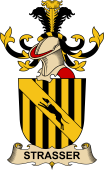 Republic of Austria Coat of Arms for Strasser
