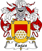Spanish Coat of Arms for Fages or Faguez