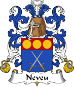 Coat of Arms from France for Neveu